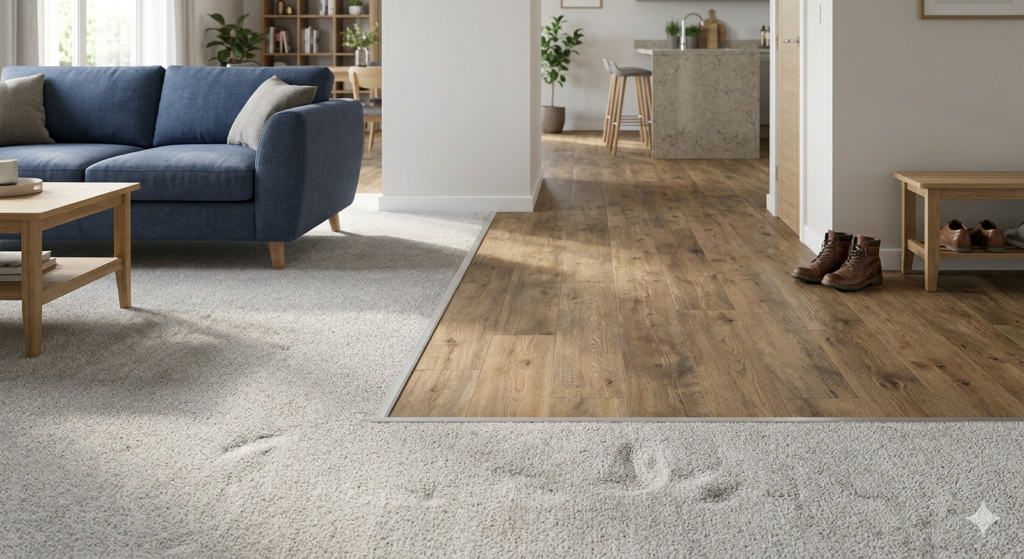 Carpet vs. Luxury Vinyl Tile (LVT): Which is Better for Your Busy Home?